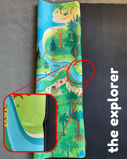 The Explorer | Wildlife Play Mat (FACTORY SECOND) - Habitat Mat